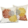 thumbnail image 4 of LQCrafK 18” x 18” Sage Linen Decorative Pillow Covers, Soft and Comfortable (2 Count), 4 of 5