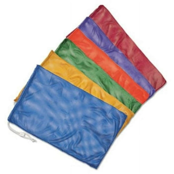 Champion Sport MB18SET Heavy-Duty Mesh Bag- 12'' x 18''- Assorted Colors- 6/Set