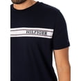 thumbnail image 4 of Tommy Hilfiger Lounge Brand Line T-Shirt, Blue, 4 of 6