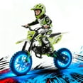 thumbnail image 2 of Seipouy Mini Dirt Bike,49cc Gas Powered 2 Stroke Off Road Trail Bike for Kids and Adults, Kids Dirt Bike Gas Power Motocross,Off Road Mini Motorcycle,Pocket Motorbike with Front Rear Disc Brakes, 2 of 10