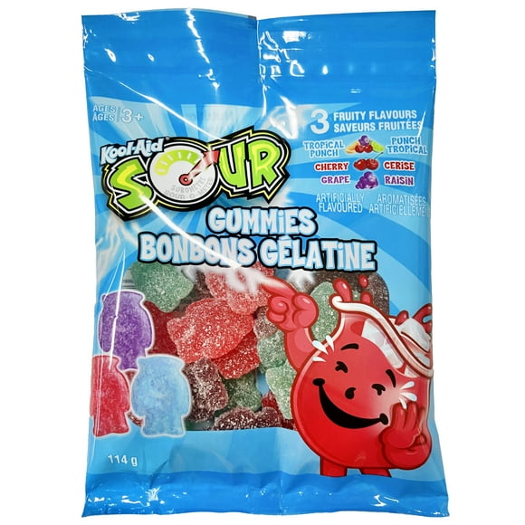 KA SOUR GUMMIES, Kool Aid flavoured gummies