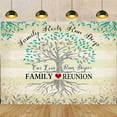 thumbnail image 6 of Family Reunion Backdrop Family Tree Leaves Family Members Our Roots Run Deep Photography Background Family Gathering Party Decoration Supplies Banner, 6 of 6