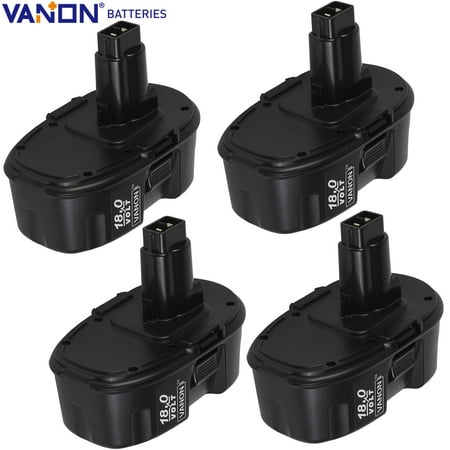 

4 Pack For Dewalt DC9096 18V 4.6Ah Battery DC9096-2 XRP DC9096 DC9099 DC9098 DW9096 DW9098 Cordless Power Tools