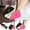 Pink, variant on Airplane Footrest With Drawstring Bag (Travel Comfortably) - Airplane Travel Accessories - Portable Travel Foot Lifter For Flight Bus Train Office Home - Reduce Swelling And Sorenes