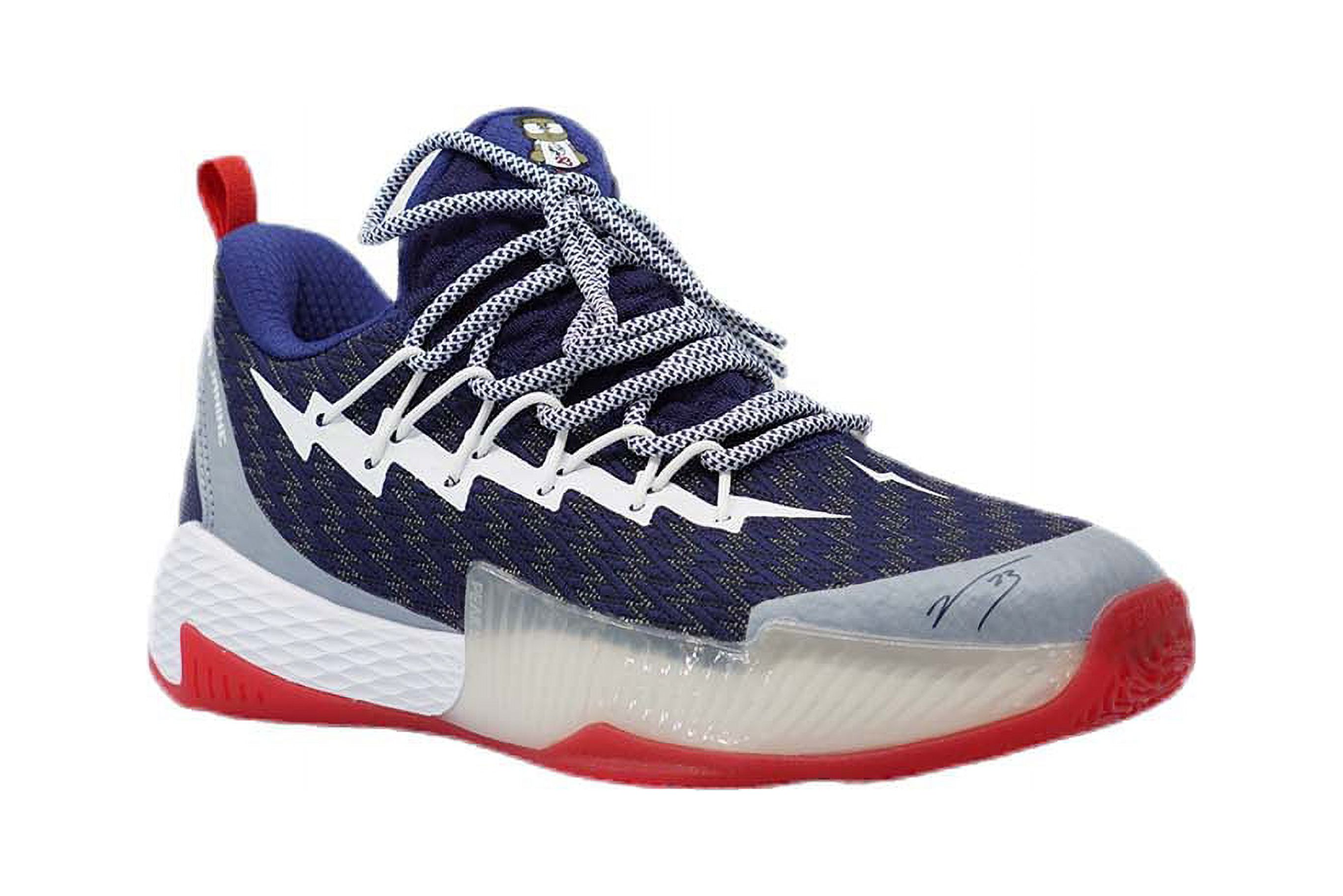[E91351] Mens Peak Crazy 6 Lou Williams Signature Navy Red Silver Basketball Shoes - 12 - image 5 of 72
