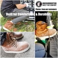 thumbnail image 3 of ROCKROOSTER Work Boots for Men, Soft Toe Waterproof Comfortable Anti-Fatigue Working Shoes, EEE Job-Fitted Boots for The Electrician, Carpenter, Ironworker, Boilermaker, Sheetmetal Worker etc. AP615-6, 3 of 6