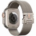 thumbnail image 1 of Chenchen Milanese Loop for Apple Watch Ultra 3/2/1 49mm, Stainless Steel Mesh with Secure Parachute-Style Buckle, Non-magetic Clasp, Breathable & Comfortable Luxury Band for Men, 1 of 1