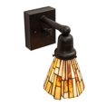 thumbnail image 6 of Meyda Tiffany 214080 Delta Jadestone 9" Tall Wall Sconce - Solar Black, 6 of 6