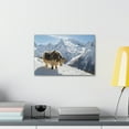 thumbnail image 3 of Yak Hunting Yak on Hunt Print Animal Wall Art Wildlife Canvas Prints Wall Art Ready to Hang Unframed, 3 of 18