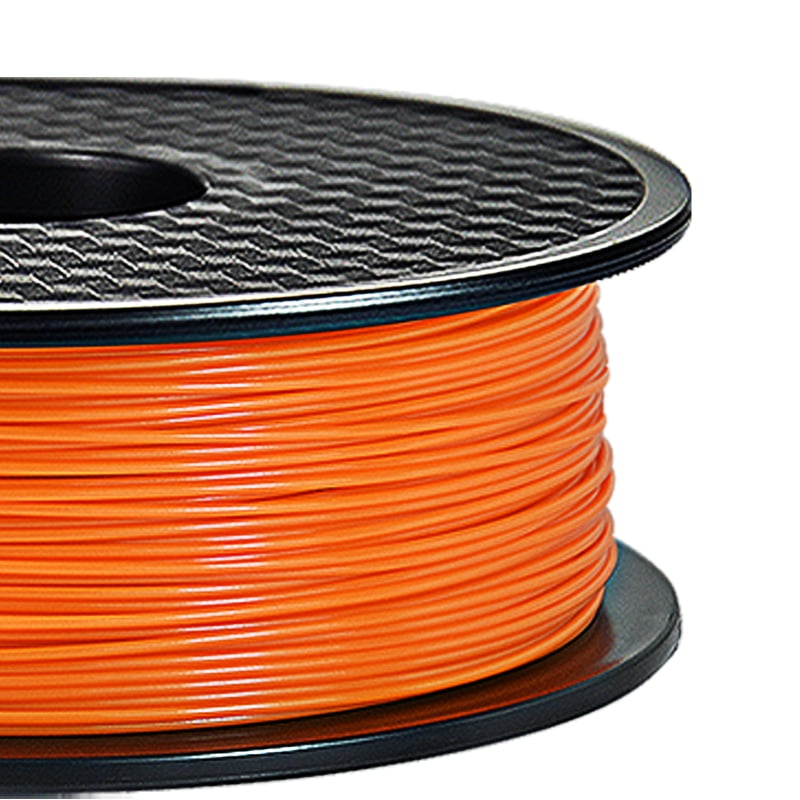 3D Printer Glow PLA Plastic Filament 1.75mm 1KG Spool Orange Color