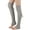 Gray, variant on Leg Warmers for Women Fashion Knitted Knee High Socka Winter Cable Knit Legging Boot Socks Black