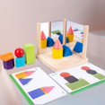 thumbnail image 6 of Creative Stacking Blocks Mirror Imaging Spatial Imagination Playful Learning, 6 of 6