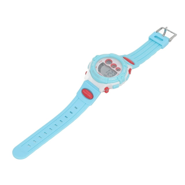 Relaj Deportivo Digital Para Niones, Cronómetro Conarma LED DE 7 Colores, RelOJ de Pulsera Resistente al Agua Para Exteriores para Niños y Niñas de 4 A 15 Años