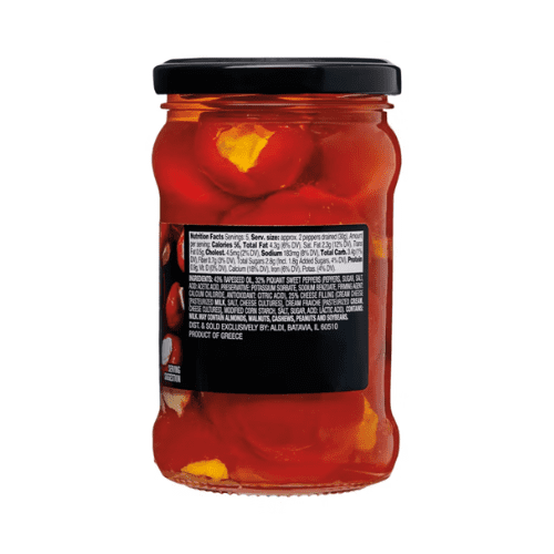 Specially Selected  Stuffed with Garlic Cream Cheese Honey Peppers Picante Peppers Pepperoncini ,Variety 3 Pack