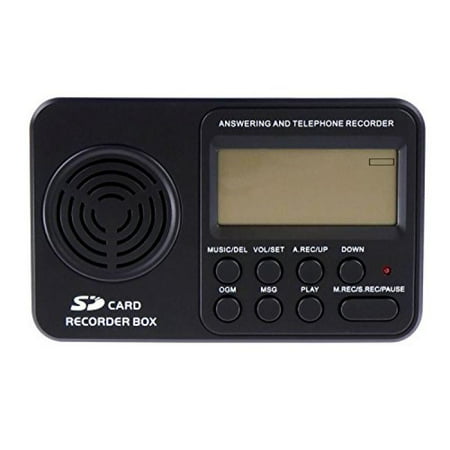 RecorderGear TR500 Landline Phone Call Recorder, Automatic Telephone Recording on Analog/IP/Digital (Best Phone Call Recorder)
