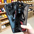 thumbnail image 2 of Funda mate para VIVO V25 V23E V23 V21 V20 V19 V17 V15 V11 Z1 Z6 T1 PRO 5G Funda Coque Capa Shell Marvel Spiderman Venom LOGO, 2 of 5
