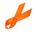thumbnail image 4 of Uxcell Ribbon Pins, 200Pcs Orange Awareness Ribbon Satin with Safety Pins, 4 of 6
