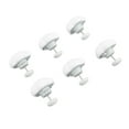thumbnail image 1 of 16pcs Duvet Cover Fasteners Flower Shaped Anti Slip Pins Grippers, Lightweight Clips, Decorative Design, Easy Customization, Versatile Application,  Unlock, 1 of 8