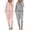 Lotus Pink/Light Grey, variant on Ekouaer 2 Pack Womens Pajama Sets Long Sleeve Lounge Sets Soft Pj Sleepwear Loungewear Black & Blue Medium