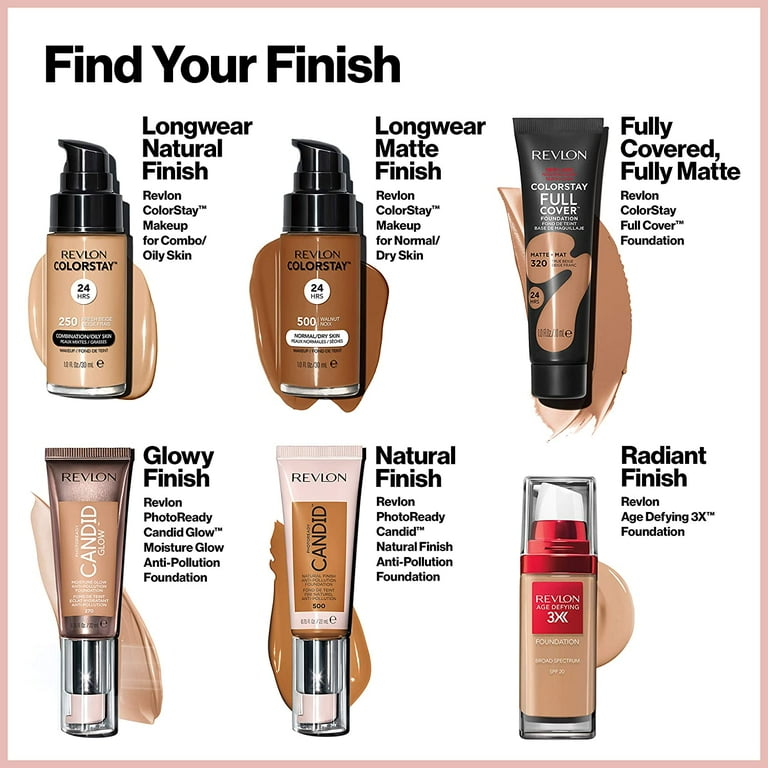  Revlon ColorStay Full Cover Longwear Matte Foundation