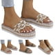 nsendm Women Sandal Adult Female Flat Sandals for Women Size 11 Ladies ...