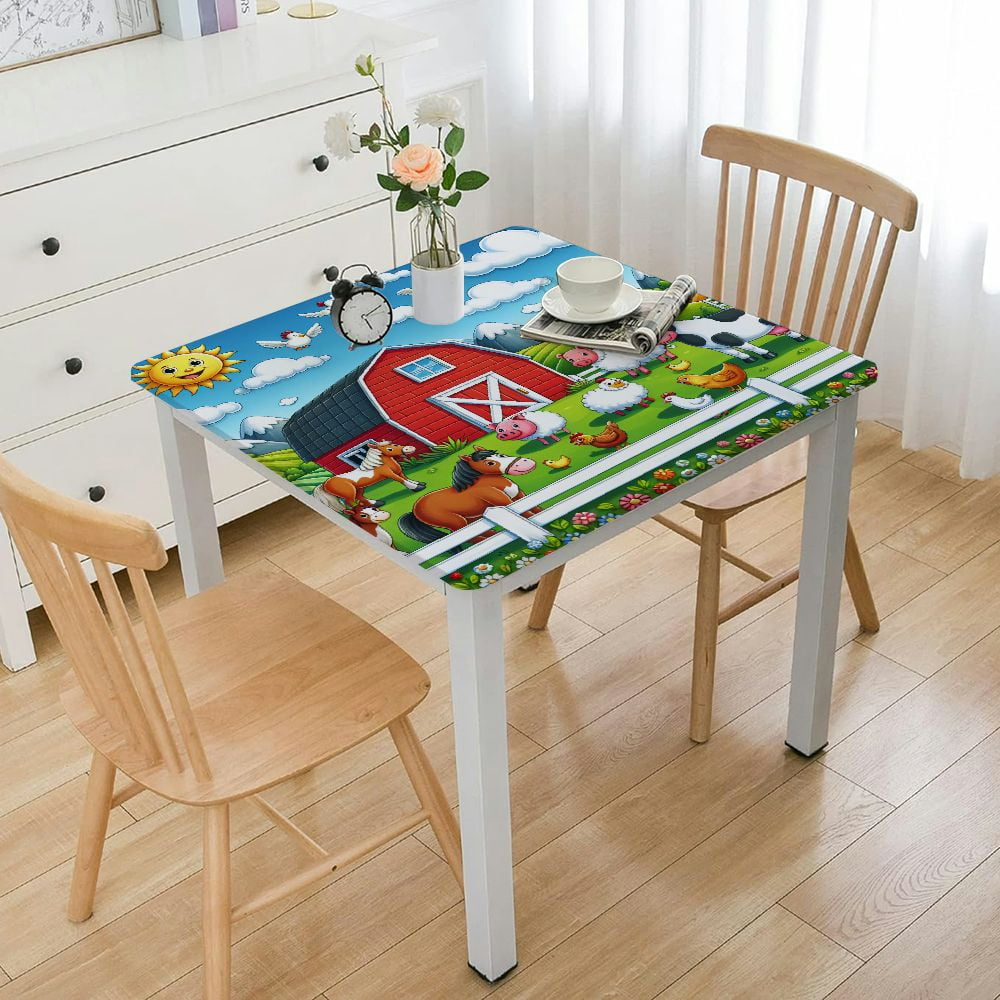 BANET Farm Animal Theme Party Table Cover Birthday Baby Shower Party Decor Supplies