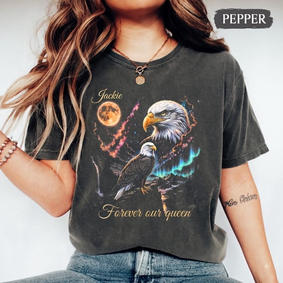 Jackie and Shadow Shirt, Big Bear Bald Eagle Couple Tee, 2026 Viral Nest Cam Gift, Eagle Lover California Wildlife T-Shirt