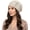 Beige, variant on Women's Summer Crochet Beanie, Breathable Cotton Slouchy Knit Hat, Lightweight Handmade Skull Cap for Travel Daily Wear