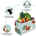 thumbnail image 3 of Christmas sled Foldable Reusable Large Capacity Oxford Cloth Cube Organizer Shopping Bag Basket Organizer, 3 of 7