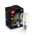 thumbnail image 1 of Globe Electric LED Filament A19 Wi-Fi Smart bulb Tunable White, 3-pack, 1 of 3