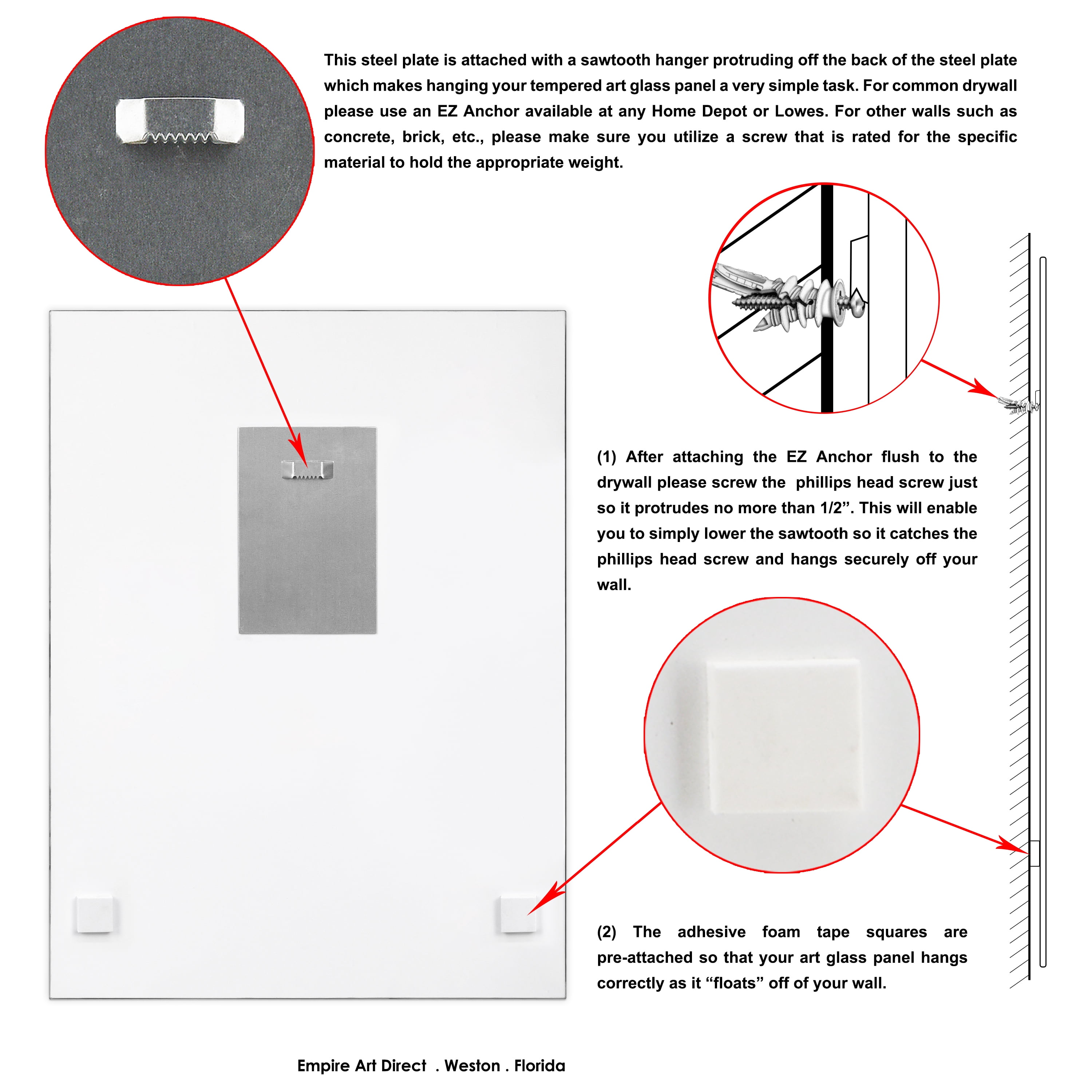 F Wheels Frameless Free Floating Tempered Glass Panel Graphic Wall Art , 18" x 24"