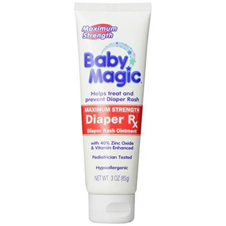 Baby Magic Force maximale Diaper RX crème, Original bébé, 3 Fl Oz