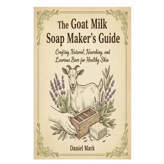 The Goat Milk Soap Maker's Guide: Crafting Natural, Nourishing, and Luxurious Bars for Healthy Skin, (Paperback)