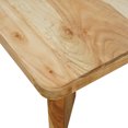 thumbnail image 5 of Cascade 32 Inch Coffee Table- Handcrafted Acacia- Square Top- Wide Panel Legs, 5 of 6