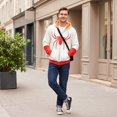 thumbnail image 6 of Spider Hero Zip Hoodie, Spider Web Printed Long Sleeve Pocket Outerwear Apparel for Men Women Cosplay Party, 6 of 8