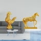 thumbnail image 2 of Elegante Escultura De Gallo Y Caballo, Decoración Feng Shui Para El Hogar, La Oficina, Cumpleaños, Aniversarios, Inauguración De La Casa, Hotel, Estatua De Animal., 2 of 8