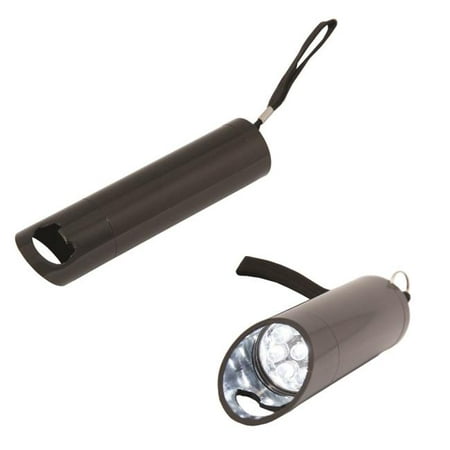 Debco FL6485 Malt Blazer 9 LED Flashlight Bottle Opener - All Black