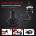 thumbnail image 3 of AutoEC Heavy Duty Toggle Switch - 15A 250V 20A 125V AC SPST ON/OFF SPST 2 Pin, Metal Bat Rocker Toggle Switch with 5, 3 of 5