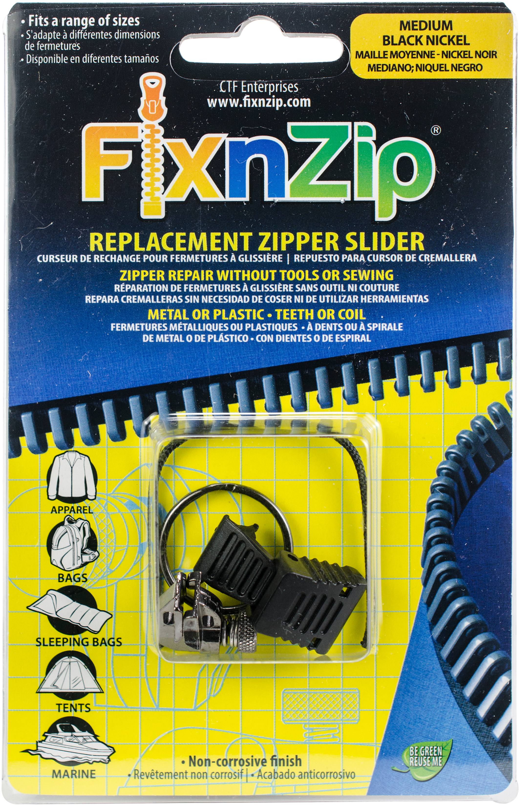 Fixnzip Zipper RepairMedium Graphite Walmart Canada
