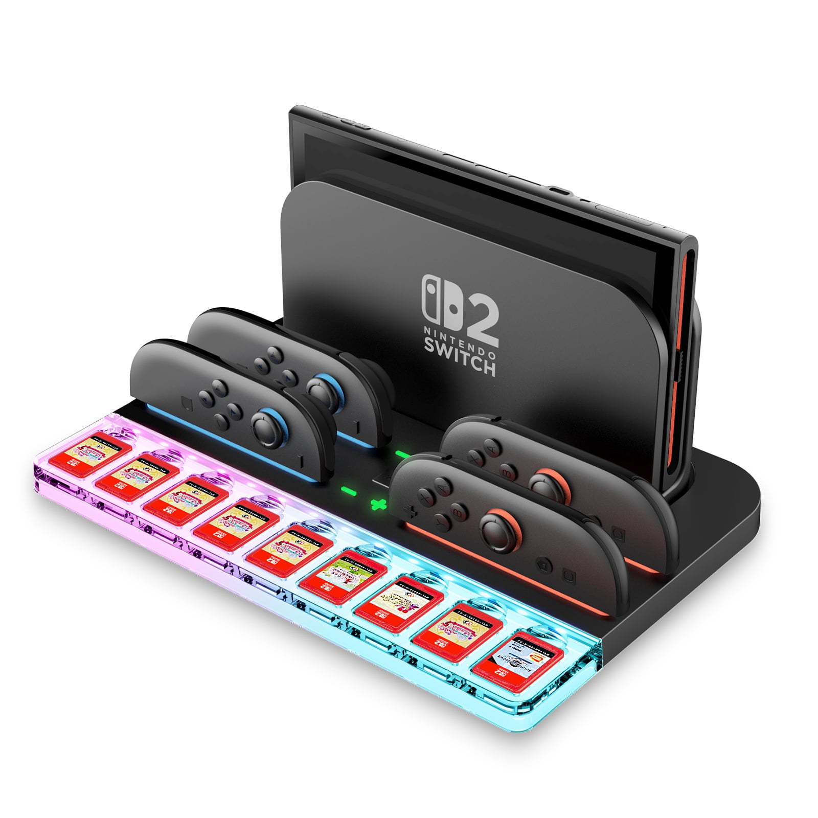 Nintendo, Joy-Con Charge Stand, Black, Charges up to 4 Joy-Con