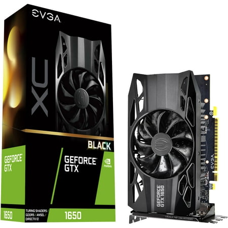 EVGA GeForce GTX 1650 XC Black 04G-P4-1151-KR Graphic Card