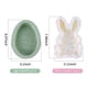 thumbnail image 2 of Molde de conejo de Pascua, molde de pastel, molde de silicona de Pascua, pastel de Fondant TFixol Molde de silicona, 2 of 7