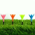 thumbnail image 4 of HEVIRGO Adjustable Plastic Golf Tee Petal Rotation Limit Ball Spike for Clubs, 4 of 10