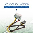 thumbnail image 3 of DC 12V input 24Pin Pico ATX 150W Switch PSU Mini ITX Power Supply Module 4Pin CPU, DC 12V 150W Power Supply Module, 3 of 5