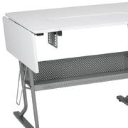 Sew Ready Eclipse Ultra Sewing Machine Table In Gray / White