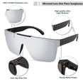 thumbnail image 3 of Gafas de Sol FEISEDY Polarizadas Oversize Cuadradas B2990 para Hombre y Mujer, 3 of 8