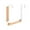White, variant on Qholemyo Foldable Wooden Door Hook Non Punching Clothes Hanger And Seamless Storage Rack Coat Hook Closet Hooks Wall Coat Hooks