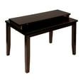 thumbnail image 2 of Lexicon Mantello Contemporary Wood Counter Height Dining Room Table in Cherry, 2 of 5