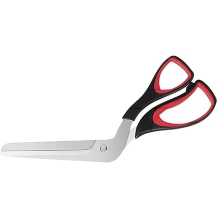 Pizza Scissors, Pizza Cutter, Food-Grade Sharp Stainless Steel Blade，Soft Grip Handle, 27cm, Black/Grey，Kitchen Gadgets Scissors$$Home Decor, Kitchen, & Other