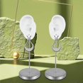 thumbnail image 2 of (Skin Color) Professional Silicone Left Right Ear Model for Cosmetic Training Realistic Human Ear Mannequin Jewelry Display Props skin color, 2 of 5